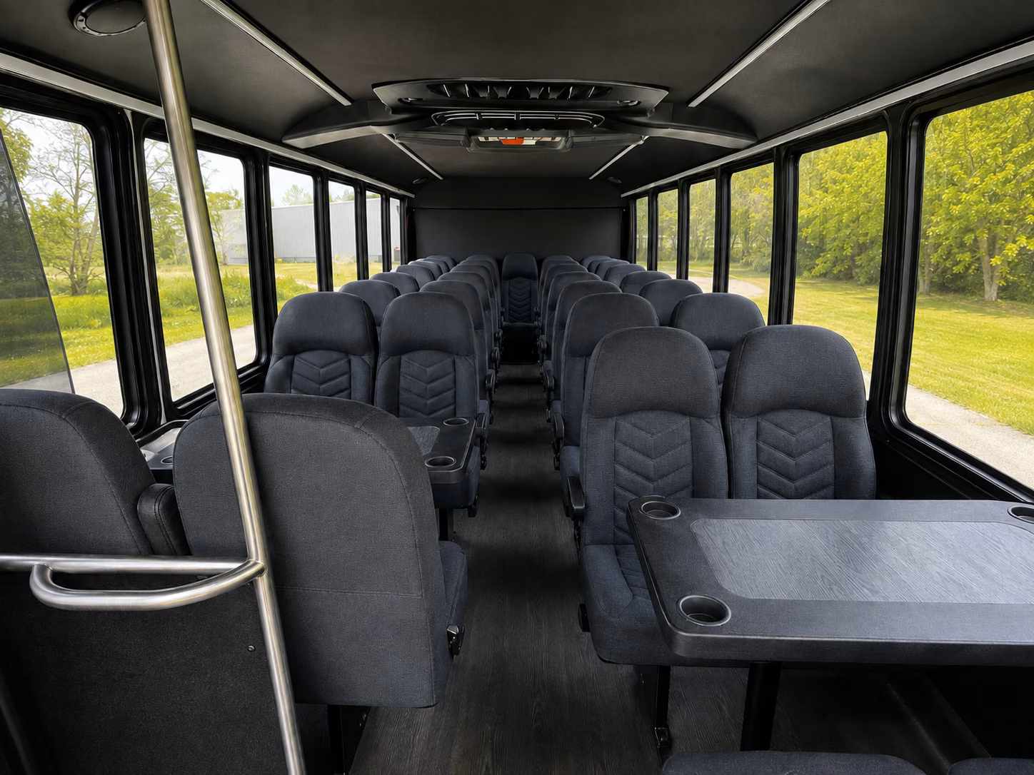 20 passenger minibus inside