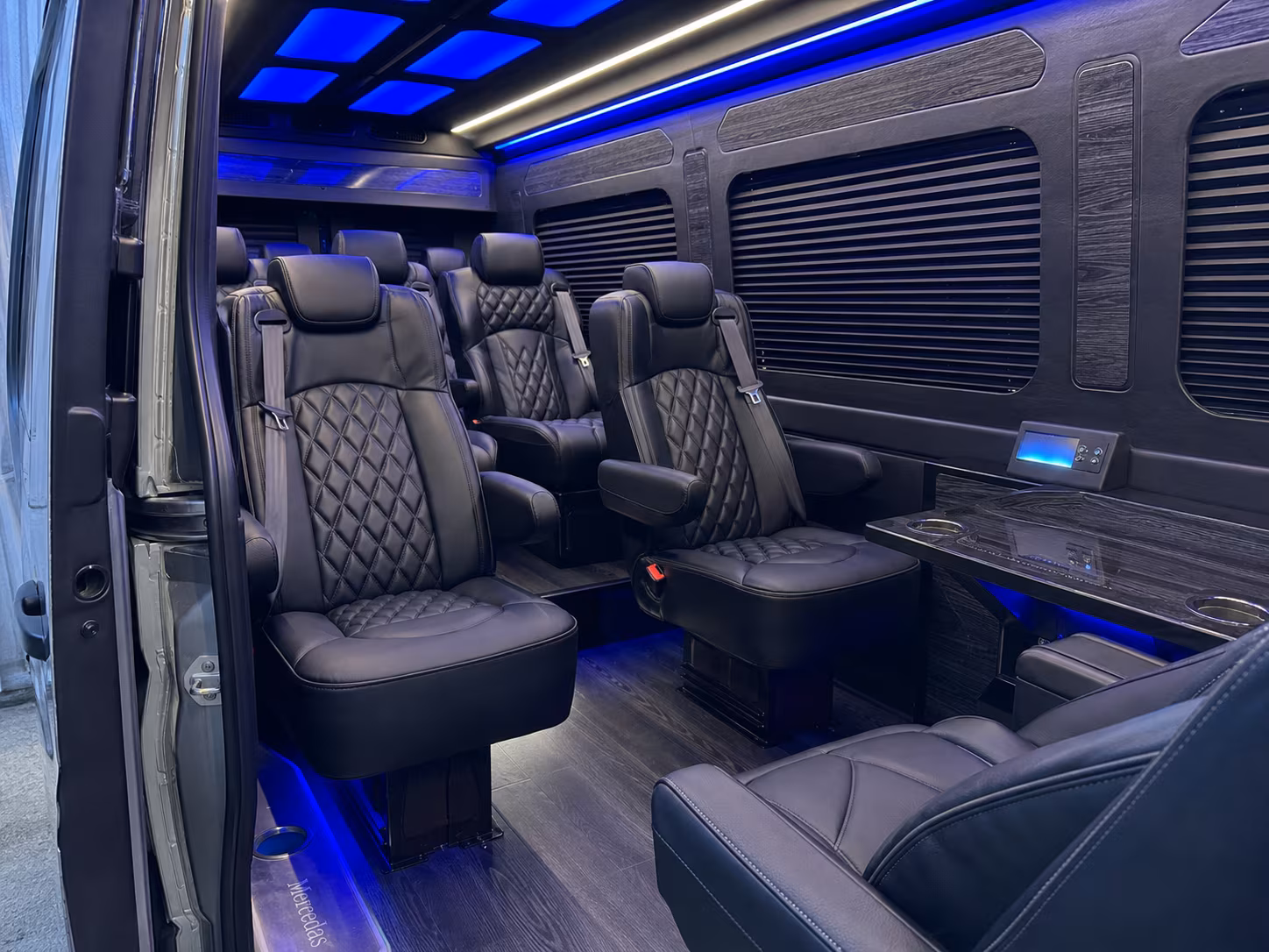 sprinter van transportation for groups and events across grand island